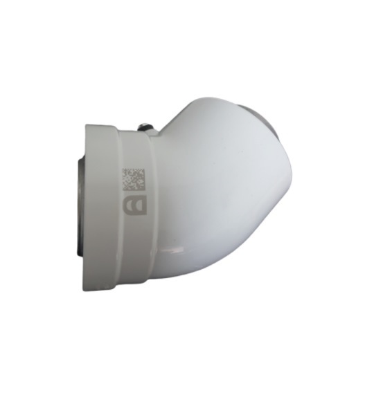 AKSDEMAD 0268007 DDÖKÜM 45 DİRSEK Ø60/100 ATROMX-ADEMX-VİNTMX-İSOMX